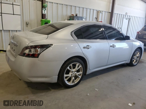 2013 Nissan Maxima S with VIN 1N4AA5AP5DC824838, listed as a Copart auction lot 51995605 with 168,327 mi miles and Salvage Title. Bid and sale history available at DreamBid. Image 3.
