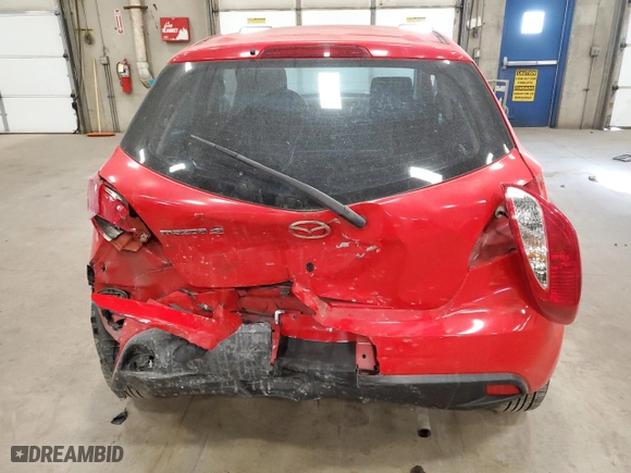 2011 Mazda Mazda2 Sport with VIN JM1DE1HY1B0114787, listed as a Copart auction lot 89330505 with 152,575 mi miles and Salvage Title. Bid and sale history available at carsss.com. Image 6.