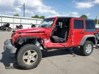 2012 Jeep Wrangler Unlimited Sport с VIN 1C4BJWDGXCL135635, выставлен на аукционе Copart как лот 64041325 с пробегом 192 502 миль миль и Списание • Salvage title. История ставок и продаж доступна на DreamBid. Изображение 1.