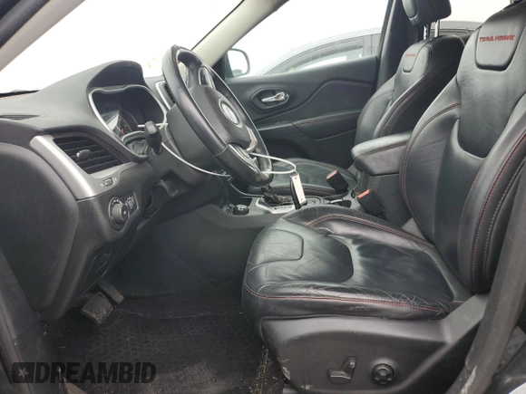 2015 Jeep Cherokee Trailhawk with VIN 1C4PJMBS7FW577826, listed as a Copart auction lot 54933105 with 163,751 mi miles and Clean title. Bid and sale history available at DreamBid. Image 7.