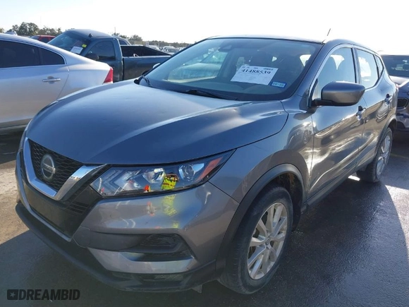 2020 Nissan Rogue Sport S with VIN JN1BJ1CW0LW640872, listed as a IAAI auction lot 41488539 with 45,660 mi miles. Bid and sale history available at carsss.com. Image 2.