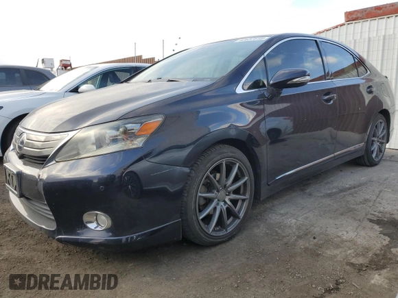 2010 Lexus HS 250h with VIN JTHBB1BA0A2028867, listed as a Copart auction lot 42637515 with 145,617 mi miles and Salvage Title. Bid and sale history available at DreamBid. Image 1.