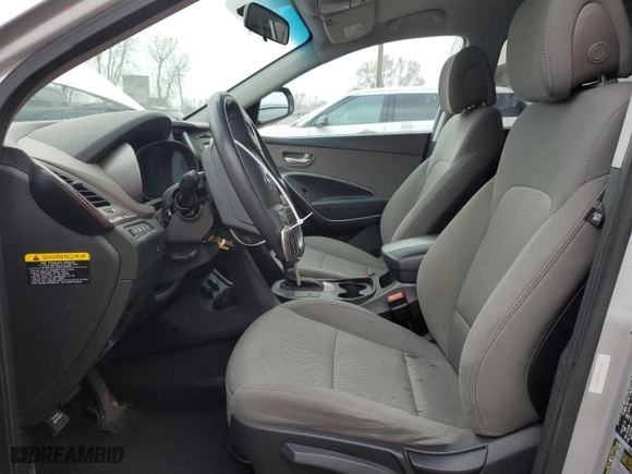 2017 Hyundai Santa Fe Sport 2.4L with VIN 5XYZTDLB2HG441525, listed as a Copart auction lot 49873315 with 136,576 mi miles and Salvage Title. Bid and sale history available at carsss.com. Image 7.