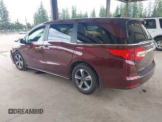 2019 Honda Odyssey Touring z VIN 5FNRL6H88KB030847, wystawiony jako IAAI lot #42433312 z przebiegiem Nie podano mil oraz . Historia ofert i sprzedaży dostępna na DreamBid. Obrazek 3.