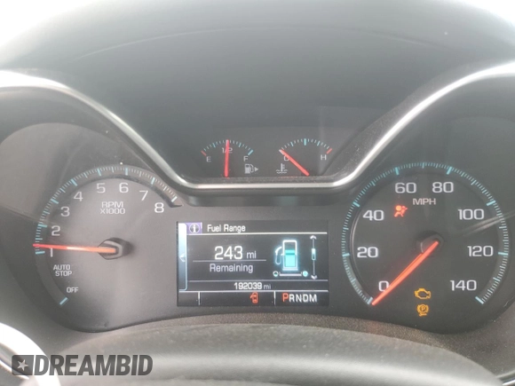 2016 Chevrolet Impala LS with VIN 2G11X5SA2G9127635, listed as a Copart auction lot 56397385 with 192,039 mi miles and Salvage title. Bid and sale history available at DreamBid. Image 9.