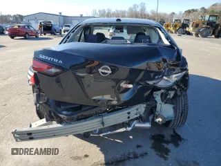 2024 Nissan Sentra SV with VIN 3N1AB8CVXRY230414, listed as a Copart auction lot 45745115 with 8,766 mi miles and Salvage Title. Bid and sale history available at carsss.com. Image 6.