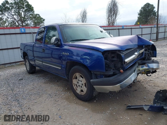 2003 Chevrolet Silverado 1500 with VIN 2GCEC19T731186984, listed as a IAAI auction lot 41521313 with 288,433 mi miles. Bid and sale history available at carsss.com. Image 1.