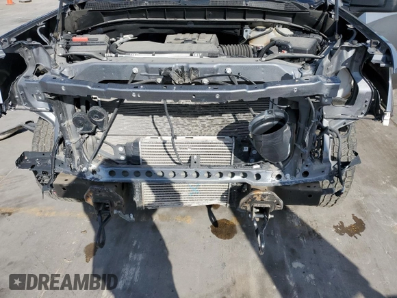2022 GMC Sierra 1500 with VIN 1GTR9AEK3NZ159174, listed as a Copart auction lot 87674255 with 50,980 mi miles and Salvage Title. Bid and sale history available at DreamBid. Image 11.