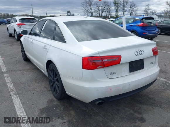 2013 Audi A6 Premium Plus with VIN WAUGGAFCXDN124879, listed as a IAAI auction lot 42041791 with 162,388 mi miles and . Bid and sale history available at DreamBid. Image 3.
