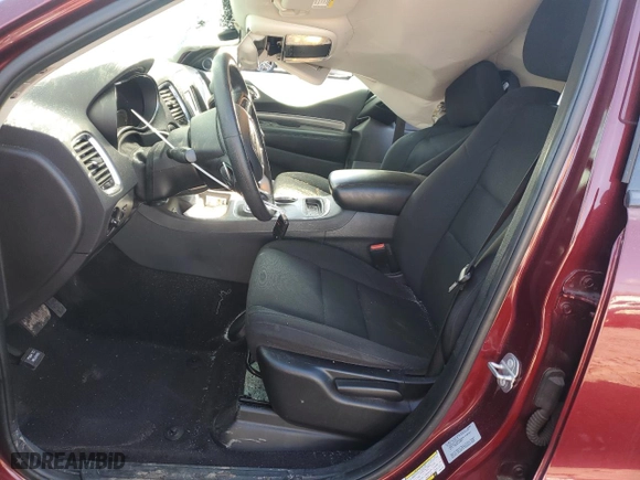 2017 Dodge Durango SXT with VIN 1C4RDJAG3HC961179, listed as a Copart auction lot 46437975 with 49,492 mi miles and Salvage Title. Bid and sale history available at carsss.com. Image 7.