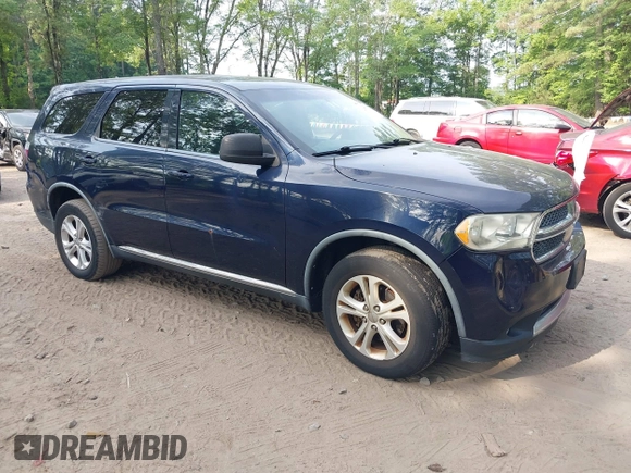 2012 Dodge Durango SXT with VIN 1C4RDHAG1CC169789, listed as a IAAI auction lot 42577097 with 175,159 mi miles and . Bid and sale history available at DreamBid. Image 1.