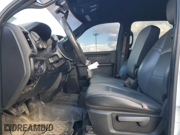 2022 Ram 2500 Tradesman with VIN 3C6UR5CL0NG370739, listed as a Copart auction lot 42042635 with 74,868 mi miles and Salvage Title. Bid and sale history available at carsss.com. Image 7.