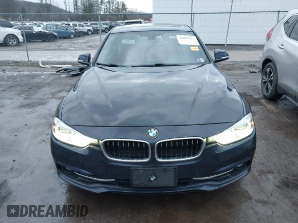 2017 BMW 3 Series 330i xDrive with VIN WBA8D9G55HNU60442, listed as a IAAI auction lot 41039727 with 99,350 mi miles. Bid and sale history available at carsss.com. Image 12.