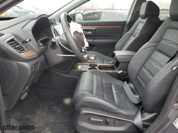 2021 Honda CR-V Touring with VIN 2HKRW2H93MH608463, listed as a Copart auction lot 47809355 with 26,186 mi miles and Salvage Title. Bid and sale history available at carsss.com. Image 7.
