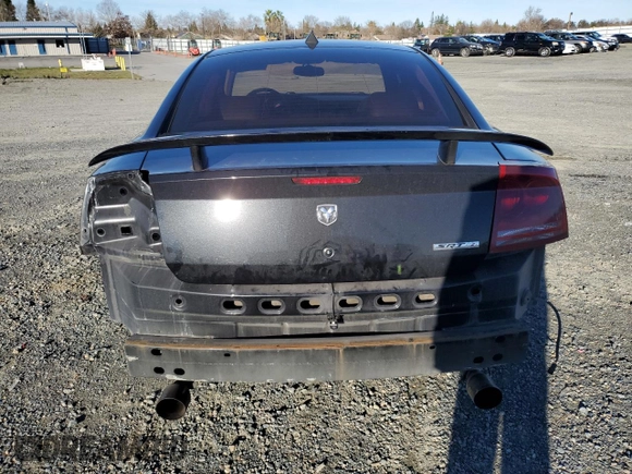 2006 Dodge Charger SRT-8 with VIN 2B3LA73W76H336981, listed as a Copart auction lot 41524535 with 102,915 mi miles and Salvage Title. Bid and sale history available at DreamBid. Image 6.
