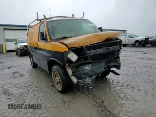 2013 GMC Savana Cargo Van with VIN 1GTZ7TBG2D1118954, listed as a Copart auction lot 73755124 with 117,410 mi miles and Salvage Title. Bid and sale history available at carsss.com. Image 11.