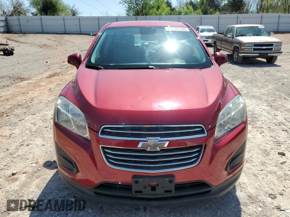 2015 Chevrolet Trax LS with VIN KL7CJKSB0FB218650, listed as a Copart auction lot 52429785 with 105,784 mi miles and Clean Title. Bid and sale history available at carsss.com. Image 5.