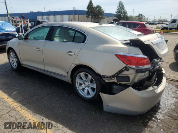 2012 Buick LaCrosse Leather with VIN 1G4GC5E30CF289979, listed as a Copart auction lot 54054655 with 80,265 mi miles and Clean title. Bid and sale history available at DreamBid. Image 2.