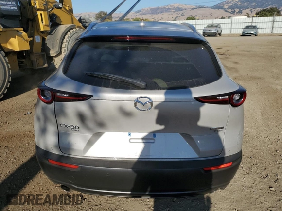 2024 Mazda CX-30 Premium Plus with VIN 3MVDMBEY3RM677696, listed as a Copart auction lot 80271714 with 3,265 mi miles and Salvage Title. Bid and sale history available at carsss.com. Image 6.