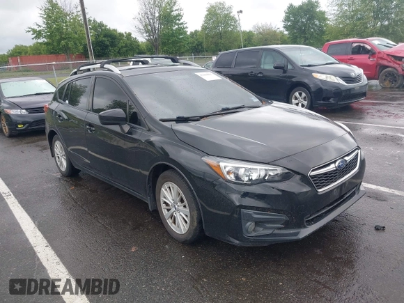2018 Subaru Impreza Premium z VIN 4S3GTAD64J3705443, wystawiony jako IAAI lot #42304055 z przebiegiem 159 572 mil mil oraz . Historia ofert i sprzedaży dostępna na DreamBid. Obrazek 1.