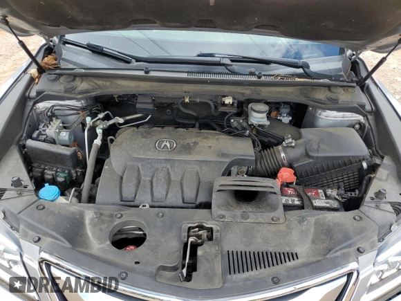 2018 Acura RDX Technology with VIN 5J8TB3H55JL008363, listed as a Copart auction lot 58776665 with 101,858 mi miles and Salvage title. Bid and sale history available at DreamBid. Image 12.