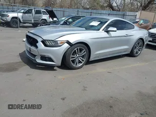 2015 Ford Mustang EcoBoost with VIN 1FA6P8TH2F5370440, listed as a IAAI auction lot 41939356 with 103,378 mi miles and . Bid and sale history available at carsss.com. Image 17.