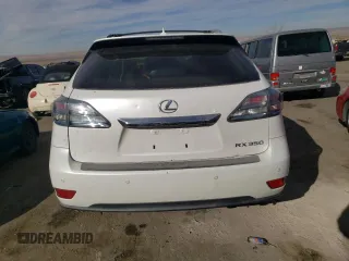 2012 Lexus RX 350 with VIN 2T2ZK1BA5CC083394, listed as a Copart auction lot 43166365 with 214,776 mi miles and Salvage Title. Bid and sale history available at carsss.com. Image 6.