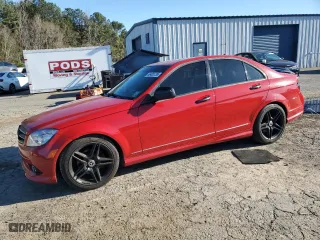 2009 Mercedes-Benz C-Class 3.0L Sport with VIN WDDGF54X49R062582, listed as a Copart auction lot 46405735 with 181,083 mi miles and Salvage Title. Bid and sale history available at carsss.com. Image 1.