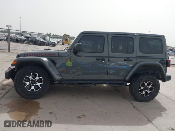 2020 Jeep Wrangler Unlimited Rubicon z VIN 1C4HJXFG2LW267154, wystawiony jako IAAI lot #41745497 z przebiegiem 28 692 mil mil oraz . Historia ofert i sprzedaży dostępna na DreamBid. Obrazek 15.