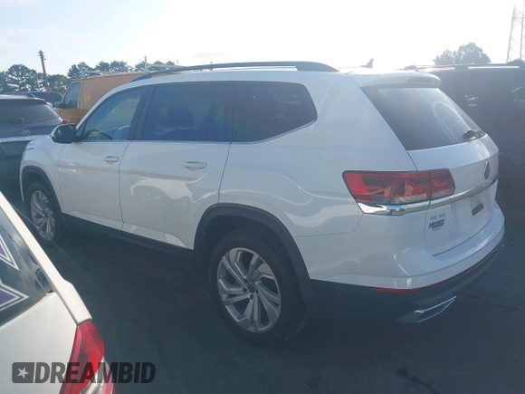 2021 Volkswagen Atlas SE with VIN 1V2HR2CA8MC575779, listed as a IAAI auction lot 42542070 with 84,849 mi miles and . Bid and sale history available at DreamBid. Image 3.