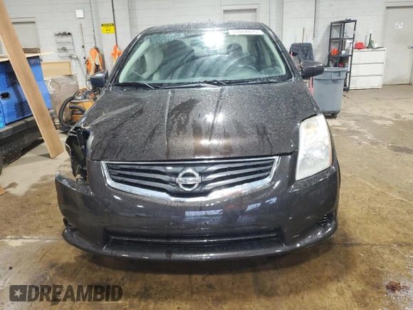 2010 Nissan Sentra S with VIN 3N1AB6AP6AL686842, listed as a Copart auction lot 55884875 with 166,624 mi miles and Salvage title. Bid and sale history available at DreamBid. Image 5.