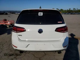 2018 Volkswagen Golf GTI S with VIN 3VW447AUXJM258375, listed as a Copart auction lot 70279604 with 56,568 mi miles and Salvage Title. Bid and sale history available at carsss.com. Image 6.