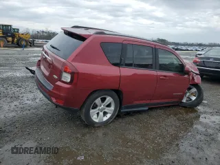 2015 Jeep Compass Latitude with VIN 1C4NJDEB1FD395134, listed as a Copart auction lot 47874035 with 180,985 mi miles and Salvage Title. Bid and sale history available at carsss.com. Image 3.