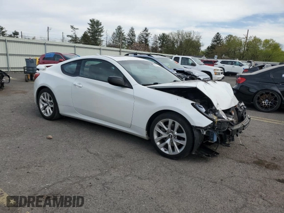 2013 Hyundai Genesis Coupe Track z VIN KMHHU6KJ9DU093661, wystawiony jako Copart lot #53787115 z przebiegiem 105 677 mil mil oraz Szkoda całkowita • Salvage title. Historia ofert i sprzedaży dostępna na DreamBid. Obrazek 4.