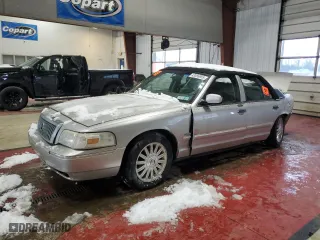 2011 Mercury Grand Marquis LS with VIN 2MEBM7FV7BX600476, listed as a Copart auction lot 43586955 with 0 mi miles and Salvage Title. Bid and sale history available at carsss.com. Image 1.
