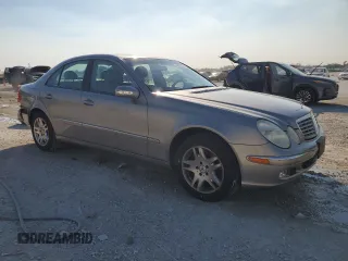 2005 Mercedes-Benz E 320 with VIN WDBUF82J35X170337, listed as a Copart auction lot 43223225 with 71,543 mi miles and Salvage Title. Bid and sale history available at DreamBid. Image 4.