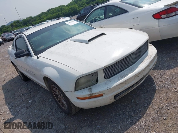 2007 Ford Mustang Deluxe with VIN 1ZVFT80N775312340, listed as a IAAI auction lot 42391348 with Not provided miles and . Bid and sale history available at DreamBid. Image 1.
