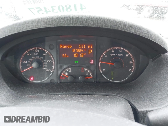2019 Ram ProMaster Cargo with VIN 3C6TRVCG7KE562908, listed as a IAAI auction lot 41803457 with 167,864 mi miles and . Bid and sale history available at DreamBid. Image 7.