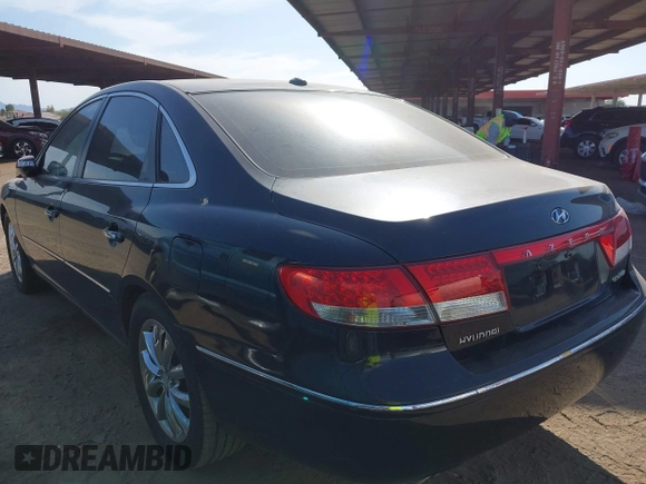 2008 Hyundai Azera Limited with VIN KMHFC46F38A287792, listed as a IAAI auction lot 42397354 with 101,209 mi miles and . Bid and sale history available at DreamBid. Image 3.