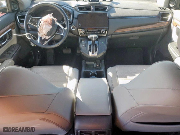 2017 Honda CR-V EX-L with VIN 7FARW1H85HE048830, listed as a Copart auction lot 48637965 with 56,249 mi miles and Salvage Title. Bid and sale history available at carsss.com. Image 8.