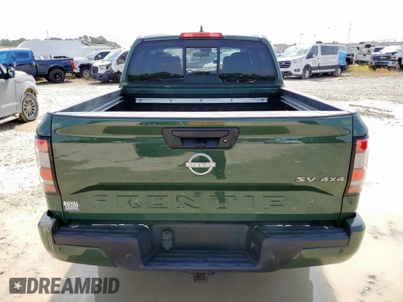 2022 Nissan Frontier Pro-4X with VIN 1N6ED1EK5NN691351, listed as a Copart auction lot 65206915 with 64,610 mi miles and Salvage title. Bid and sale history available at DreamBid. Image 6.