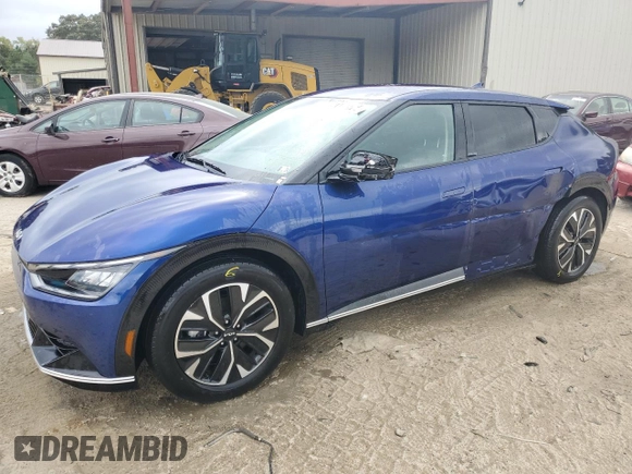 2023 Kia EV6 Wind with VIN KNDC34LA7P5128586, listed as a Copart auction lot 71702764 with 16,517 mi miles and Clean Title. Bid and sale history available at carsss.com. Image 1.