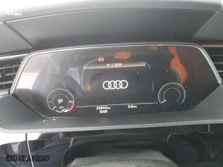 2024 Audi Q8 e-tron Premium with VIN WA14ABGE7RB034203, listed as a Copart auction lot 43511795 with 23,844 mi miles and Salvage Title. Bid and sale history available at carsss.com. Image 9.