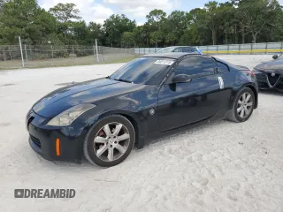 2003 Nissan 350Z Touring with VIN JN1AZ34E63T003086, listed as a Copart auction lot 54011315 with 222,583 mi miles and Salvage Title. Bid and sale history available at carsss.com. Image 1.