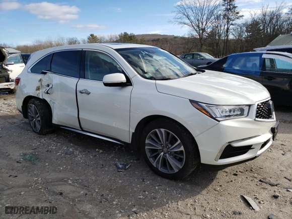 2017 Acura MDX w/Technology Pkg with VIN 5FRYD4H51HB040663, listed as a Copart auction lot 85361914 with 70,764 mi miles and Salvage Title. Bid and sale history available at carsss.com. Image 4.