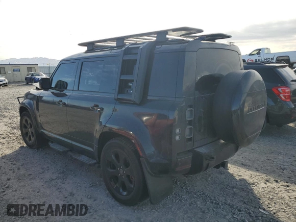 2023 Land Rover Defender X с VIN SALEXEEU6P2135372, выставлен на аукционе Copart как лот 46631195 с пробегом Не указан миль и Списание • Salvage title. История ставок и продаж доступна на DreamBid. Изображение 2.