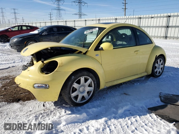 2002 Volkswagen Beetle GLX с VIN 3VWDD21C32M405650, выставлен на аукционе Copart как лот 45764015 с пробегом 93 014 миль миль и Списание • Salvage title. История ставок и продаж доступна на DreamBid. Изображение 1.