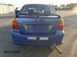 2004 Suzuki Aerio S z VIN JS2RA61S145200200, wystawiony jako Copart lot #43634895 z przebiegiem 197 543 mil mil oraz Szkoda całkowita • Salvage title. Historia ofert i sprzedaży dostępna na DreamBid. Obrazek 6.