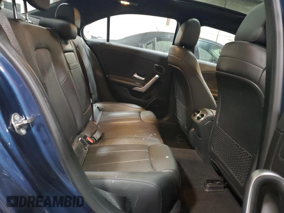2020 Mercedes-Benz A 220 with VIN W1K3G4FB5LW046584, listed as a Copart auction lot 85710734 with 35,590 mi miles and Salvage Title. Bid and sale history available at DreamBid. Image 10.