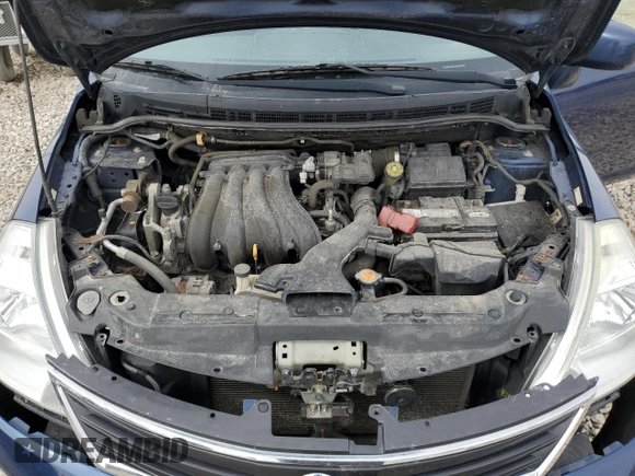 2012 Nissan Versa S with VIN 3N1BC1CP9CK202060, listed as a Copart auction lot 50350005 with 98,988 mi miles and Salvage Title. Bid and sale history available at carsss.com. Image 11.